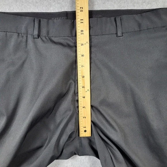 Nike Shorts Men's 34 Black Flat Front Dri-Fit Standard Fit Pockets Golf Casual - Picture 11 of 14